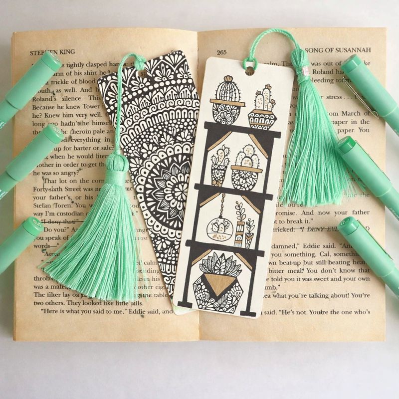 Bookmarks with Tassels